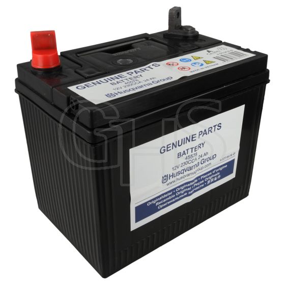 577 04 16 01 Genuine Husqvarna Battery 12V 24AH