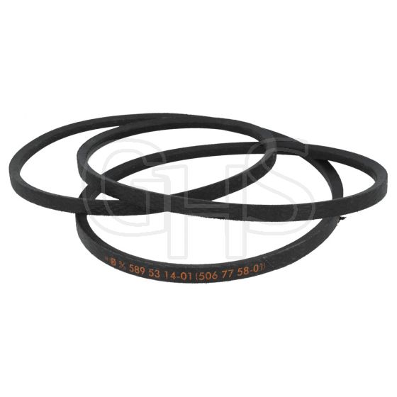 Genuine Husqvarna Cutter Belt (Engine - Deck) - 506 77 58-01