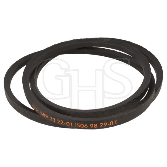 Genuine Husqvarna Cutter Belt (Engine - Deck) - 506 98 29-01