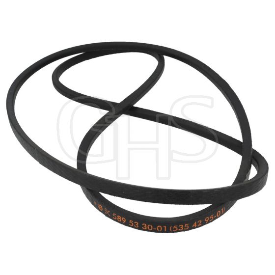 Genuine Husqvarna Cutter (Deck Spindle) - 112cm/ 44" / Transmission Belt (Manual) - 589 53 30-01 