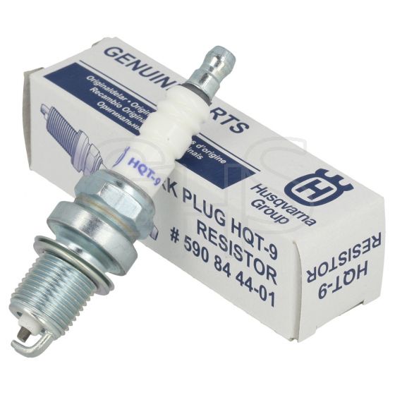 Genuine Husqvarna HQT-9 Spark Plug (Resistor) - 590 84 44-01