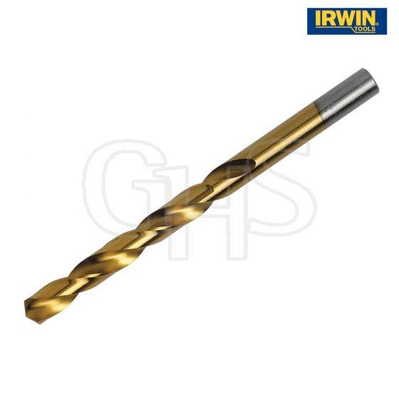 IRWIN HSS Pro TiN Coated Drill Bit 5.0mm OL:86mm WL:52mm - 10502588