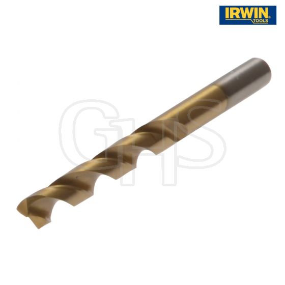 IRWIN HSS Pro TiN Coated Drill Bit 6.0mm OL:93mm WL:57mm - 10502591