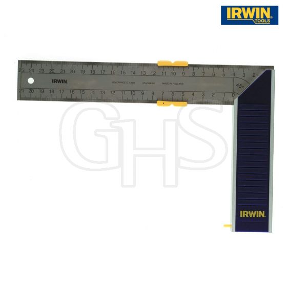 IRWIN Aluminium Try & Mitre Square 250mm (10in) - 10503543