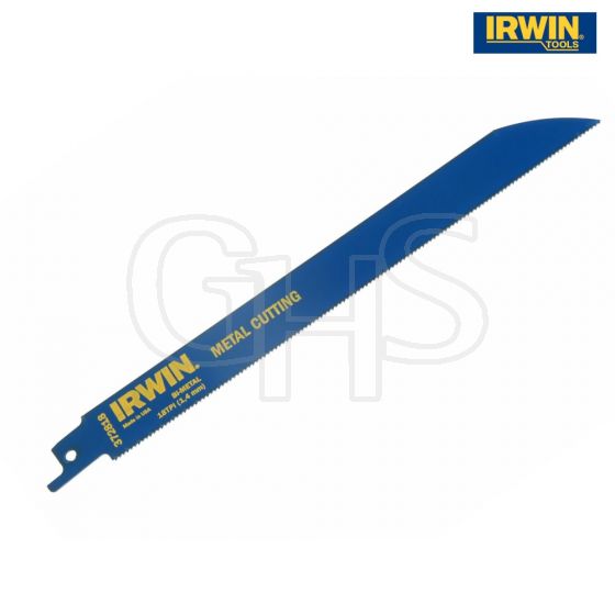 IRWIN Sabre Saw Blade 614R 150mm Metal Cutting Pack of 5 - 10504152