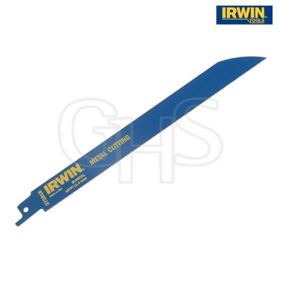 IRWIN 618R 150mm Sabre Saw Blade Metal Cutting Pack of 5 - 10504153