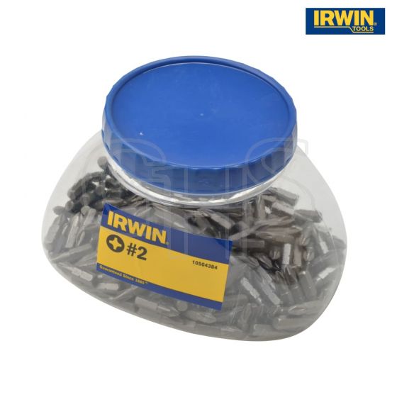 IRWIN Grabit Jar Screwdriver Bits PH2 25mm (250) - 10504384