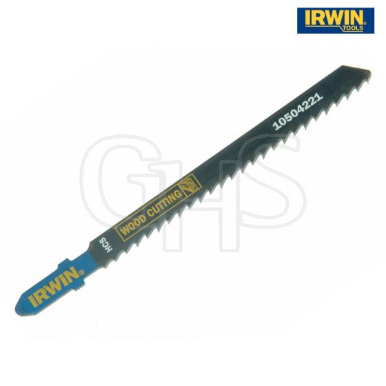 IRWIN Jigsaw Blades Wood Cutting Pack of 5 T101AO - 10504226