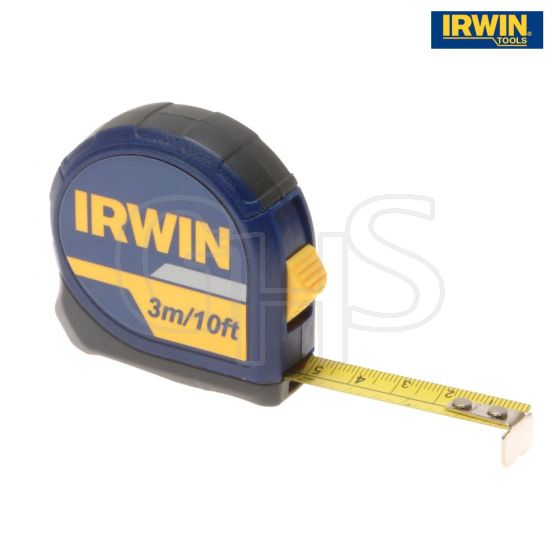 IRWIN Standard Pocket Tape 3m/10ft (Width 13mm) Carded - 10507787