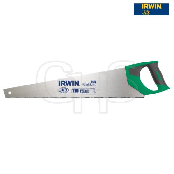 IRWIN Jack 770UHP Coarse Hardpoint Handsaw Soft-Grip 550mm (22in) 7tpi - 10505211
