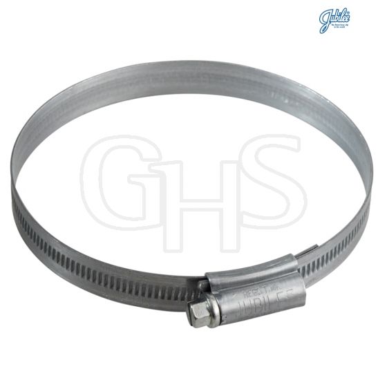 Jubilee 4X Zinc Protected Hose Clip 85 - 100mm (3.1/4 - 4in) - 4XMS