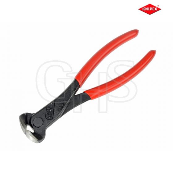 Knipex End Cutting Pliers PVC Grip 200mm - 68 01 200 SB