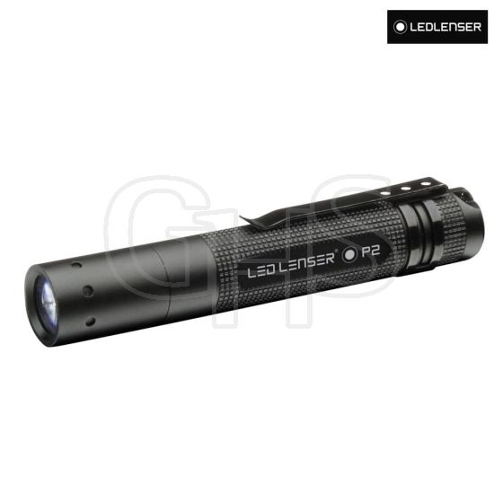 LED Lenser P2BM Black Key Ring Torch Test It Blister Pack - 8402TP
