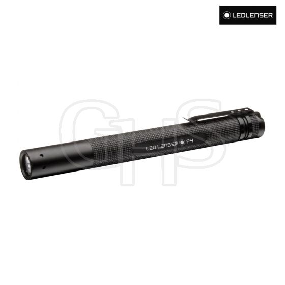 LED Lenser P4BM Black Torch Test It Blister Pack - 8404TP