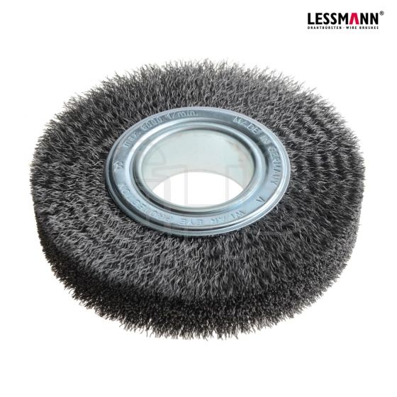 Lessmann Wheel Brush D150mm x W30-32 x 50 Bore Set 3 Steel Wire 0.30 - 345.163