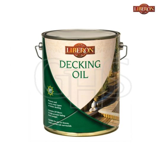 Liberon Decking Oil Clear 5 Litre - 3791