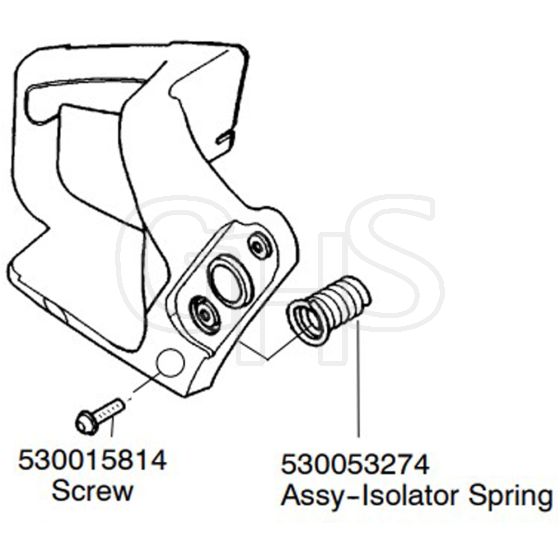 McCulloch MAC CAT 436 - 2008-05 - Service Reference Parts Diagram