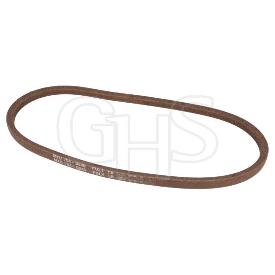 Genuine MTD Transmission Belt (Vari-Speed - Gearbox) - 754-0240