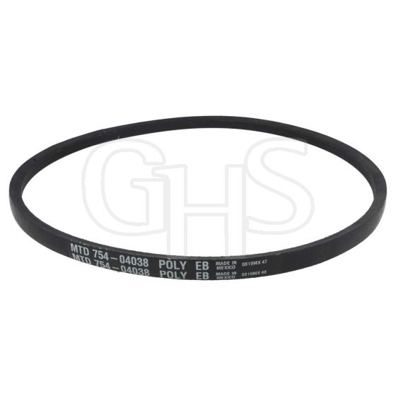 Genuine MTD Transmission Belt (Vari-Speed - Gearbox) - 754-04038
