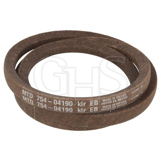 Genuine MTD Cutter Deck Belt (76cm/ 30") - 754-04190