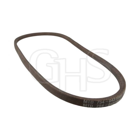 Genuine MTD Cutter Deck Belt (76cm/ 36") - 754-04318