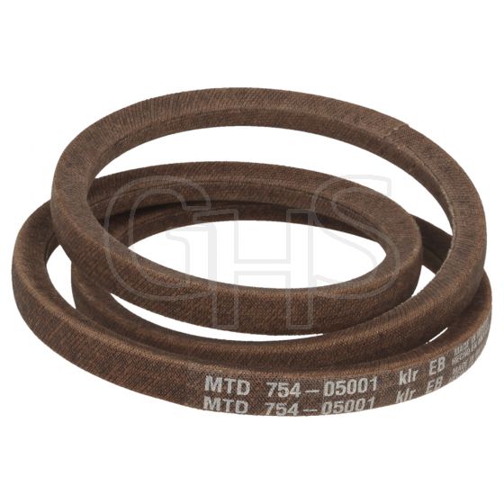 Genuine MTD Cutter Deck Belt (60cm/ 24", 76cm/ 30")  - 754-05001