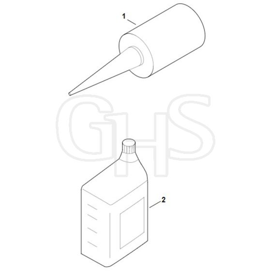 Stihl MH445.1 R - Sealant, Lubricant - Parts Diagram