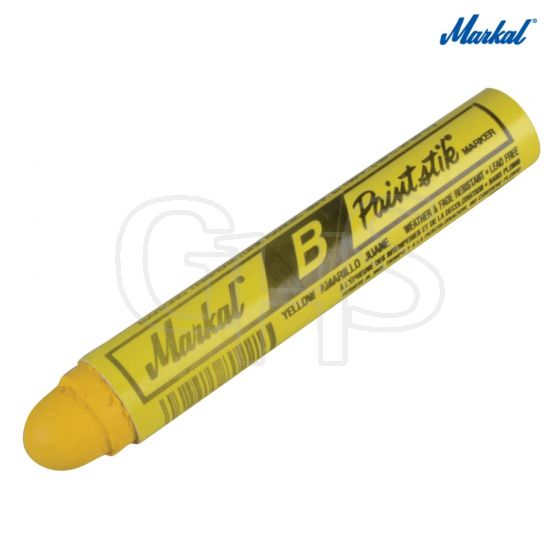 Markal Paintstick Cold Surface Marker - Yellow - MRK-80221