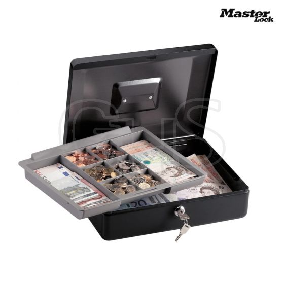 Master Lock Medium Cash Box with Keyed Lock - CB-12ML