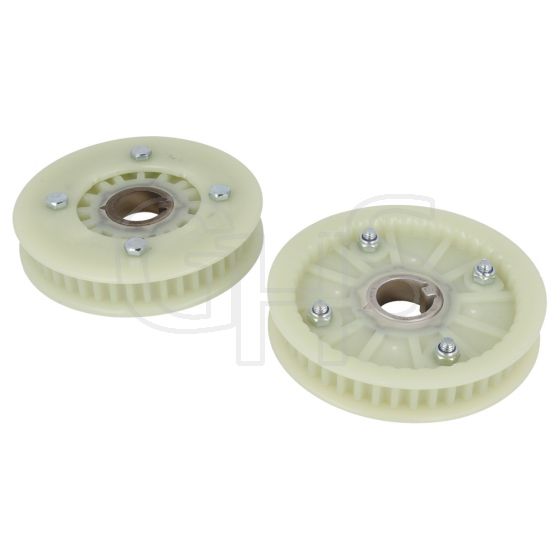 Genuine GGP Deck Toothed Belt Pulley [2 Pcs] - 1134-9127-01