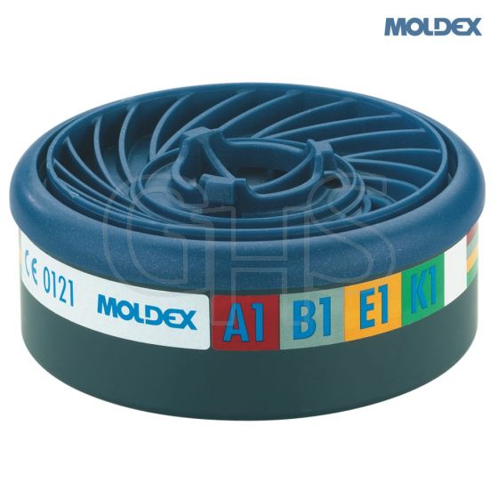 Moldex ABEK1 Gas Filter Cartridge (Wrap of 2) - 9400