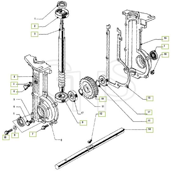 McCulloch MPT 40 - 963878039 - 2009-10 - Product Complete (1) Parts Diagram