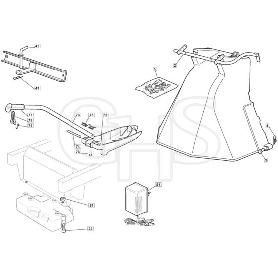 MRL 9214 H - 2010 - 2T0420236/IM0 - Mountfield Ride On Mower Options Diagram