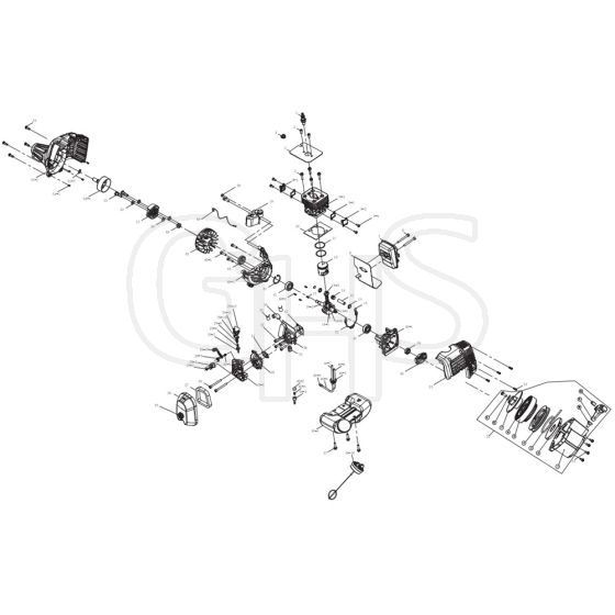 McCulloch MT260 CLS - 9671533-02 - 2013-02 - Product Complete (1) Parts Diagram
