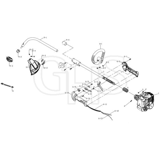 McCulloch MT260 CLS - 9671533-02 - 2013-02 - Product Complete (2) Parts Diagram