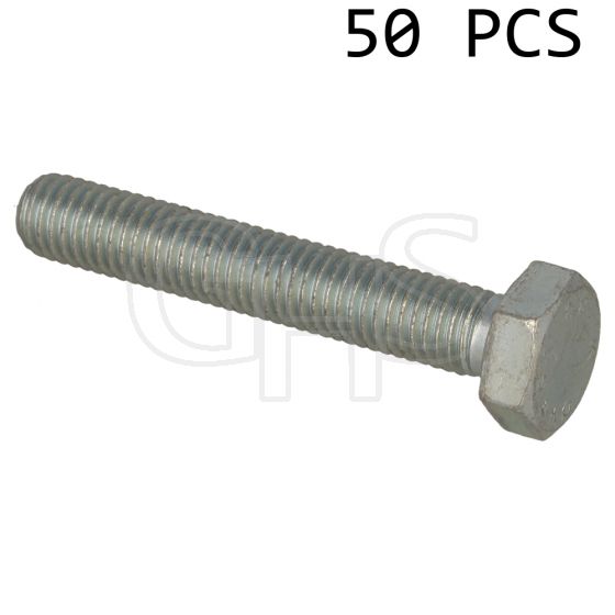 Setscrews M10 x 60mm, Pack of 50
