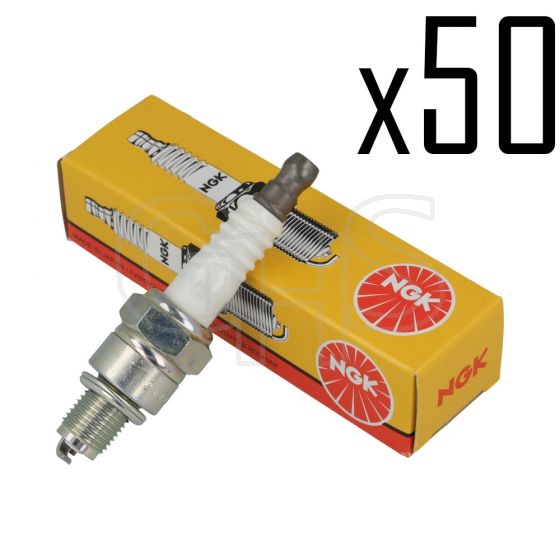 Genuine NGK CMR6H Spark Plugs, Box of 50