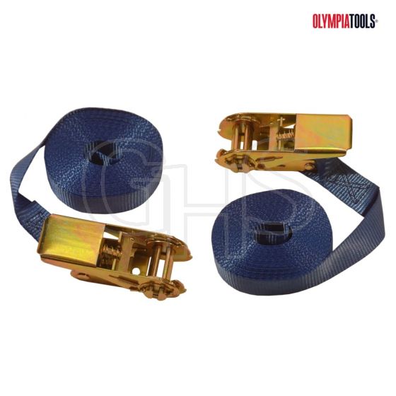 Olympia One-Piece Endless Tie-Downs 25mm x 5m (1in x 200in) 2 Piece - 05-520