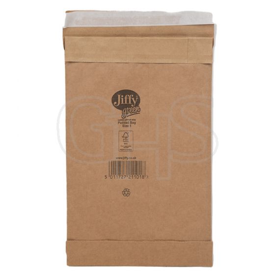 Jiffy Heavy Duty Padded Bags - Size 1 - 165X280mm (100/Box)