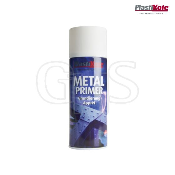 Plasti-kote Metal Primer Spray White 400ml - 440.0010598.076