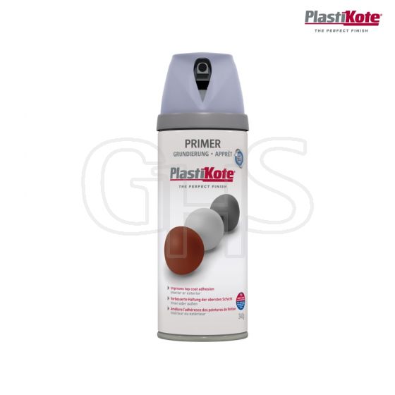 Plasti-kote Primer Spray Grey 400ml - 440.0025003.076