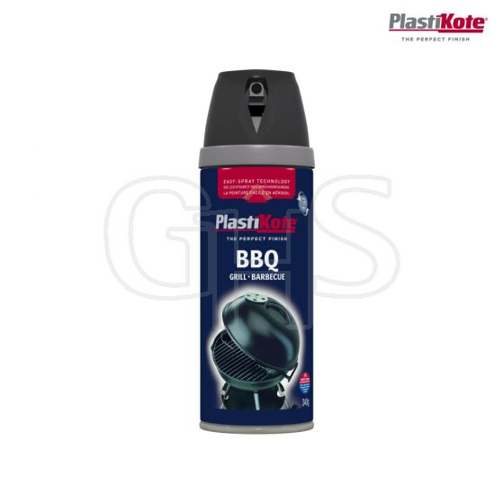 Plasti-kote Twist & Spray BBQ Paint Black 400ml - 440.0026020.076
