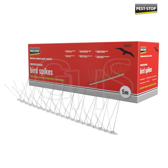Pest-Stop Professional Bird Spikes 10 x 500mm Metal Strips - PSPBS10