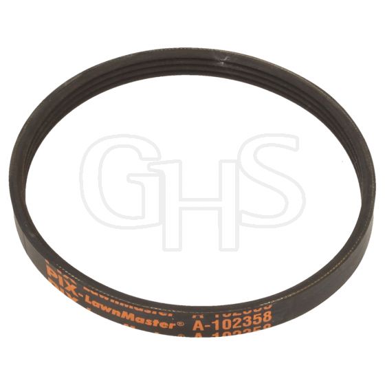 Genuine Pix Bosch/ Qualcast Drive Belt - F016102358 (OEM Obsolete)
