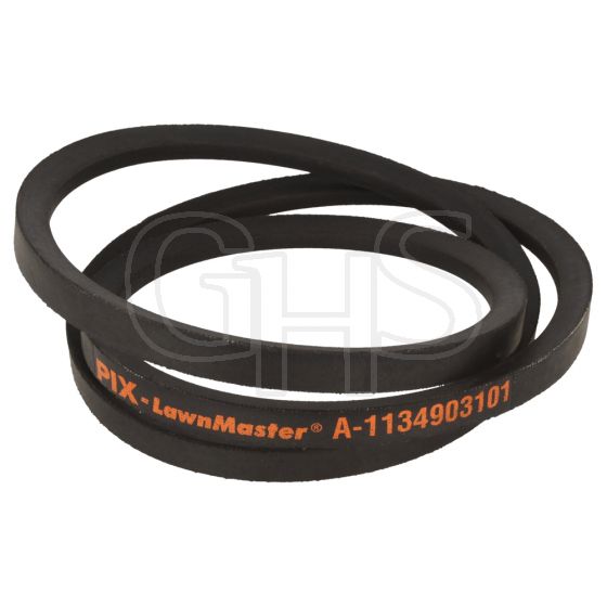 Genuine Pix - GGP Cutter Belt (Engine - Deck) - 85cm/ 33" - 107cm/ 42"  - 1134-9031-01