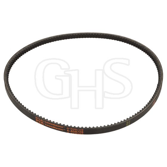 Genuine Pix - Allett/ Atco/ Qualcast Rear Roller Drive Belt - F016A58728