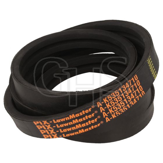 Genuine Pix - Kubota Cutter Deck Belt (137cm/ 54") - K5351-34710
