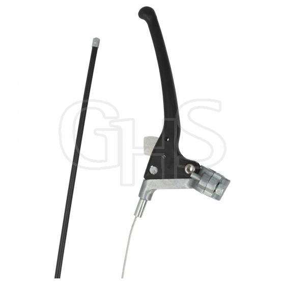Genuine Ransomes Handle & Throttle Cable R/H - LMAC635