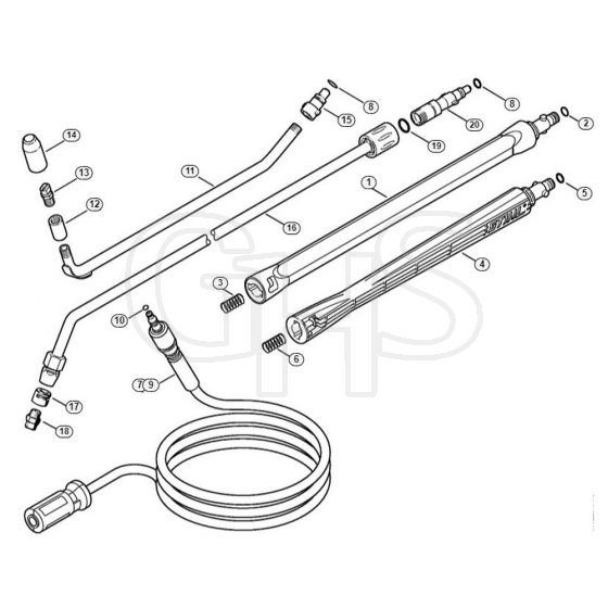 Genuine Stihl RE108 / F - Accessories