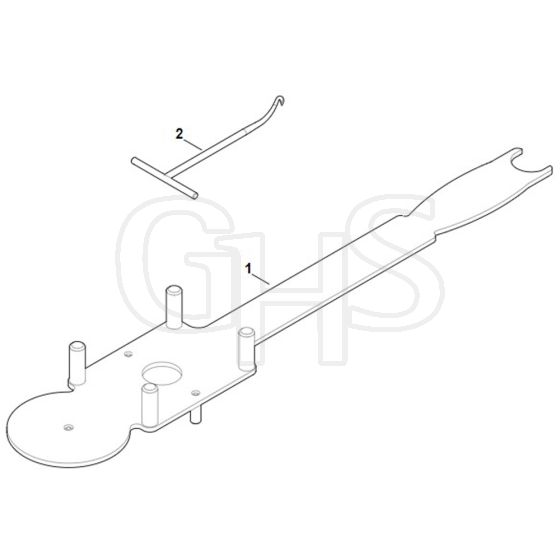 Stihl RM443.1 T - Special Tool - Parts Diagram